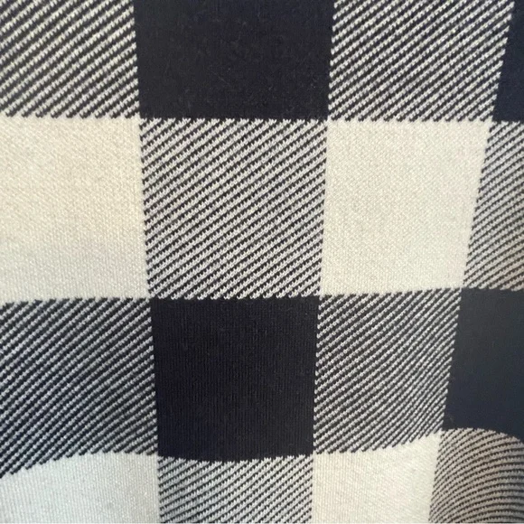 Ann Taylor Black and White Sheath Dress Long Sleeve - Picture 2 of 6